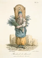 Paris Lavender Seller, c.1820